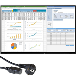 Monitor EIZO FlexScan EV2457 24" IPS 1920x1200 LED HDMI Czarny Bez Podstawki Klasa A- Kabel Zasilający
