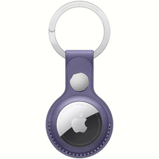 Brelok skórzany do Apple AirTag Leather Key Ring Wisteria