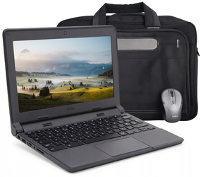 Dell Chromebook 3120 Celeron N2840 2GB 16GB SSD 1366x768 Klasa A Chrome OS + Torba + Mysz