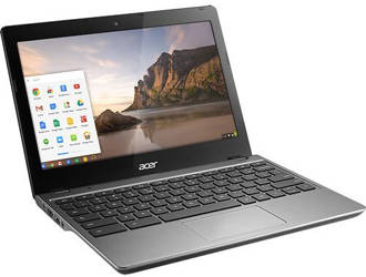 Dotykowy Acer Chromebook C720 ZHN 2955U 11,6" 4GB 16GB 1366x768 Chrome OS Klasa A- S/N: NXMJAED002420148D37600