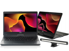 Dotykowy Fujitsu Lifebook T938 i5-8250U 8GB 240GB SSD 1920x1080 Klasa A Windows 10 Home + Rysik + Lampa
