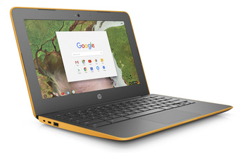 Dotykowy HP Chromebook 11A G6 ORANGE AMD A4-9120C 11,6" 4GB 32GB Flash 1366x768 Chrome OS Klasa A
