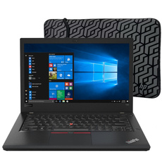 Dotykowy Lenovo ThinkPad T480 i5-8350U 8GB 240GB SSD 1920x1080 Klasa A Windows 10 Professional + Torba