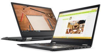 Hybrydowy Lenovo ThinkPad Yoga 370 i5-7300U 1920x1080 Klasa A-/B S/N: MP18ZD2Q
