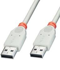 Kabel USB2.0 typ A/A LINDY 31641, 3m biały 24