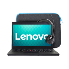 Lenovo ThinkPad T460 i5-6200U 8GB 120GB SSD 1920x1080 Klasa A- Windows 10 Home +Słuchawki i Torba