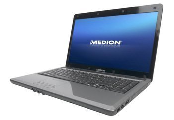 Medion Akoya E6210 BK Pentium Dual T3400 4GB 250GB HDD 1366x768 Brak baterii Klasa A-/B Linux