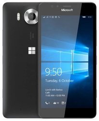 Microsoft Lumia 950 RM-1104 3GB 32GB Black Powystawowy MS Windows 10 Mobile