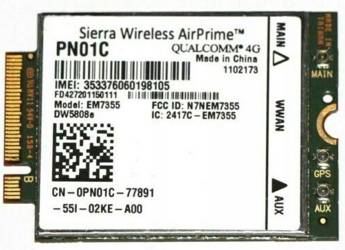 Moduł WWAN Sierra Wireless AirPrime DW5808e PN01C 