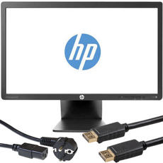 Monitor HP EliteDisplay E201 20" LED 1600x900 Czarny Klasa A +Okablowanie