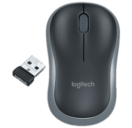 Mysz bezprzewodowa Logitech M185 Szara USB NOWA