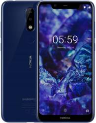 Nokia 5.1 Plus TA-1105 3GB 32GB 720x1520 DualSim LTE Blue Powystawowy Android