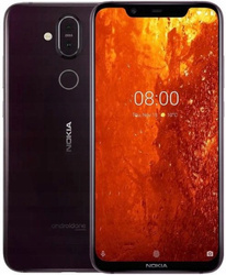 Nokia 8.1 TA-1119 4GB 64GB DualSIM LTE 1080x2246 Iron Purple Klasa A- Android