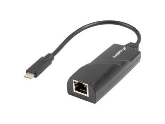 Nowa Karta sieciowa Lanberg USB-C 3.1 RJ-45 1Gb na kablu 24