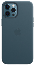 Nowe Oryginalne Etui Skórzane Apple iPhone 12 Pro Max Baltic Blue