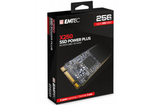 Nowy Dysk SSD EMTEC X250 Power Plus 256GB SSD M.2 2280 SATA III (ECSSD256GX250)
