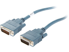 Nowy Kabel Sieciowy Cisco 72-0789-01 3m Serial DB15 DB60 