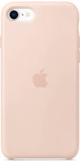 Oryginalne Silikonowe Etui Apple iPhone SE 2020 (2.Gen.) Pink Sand