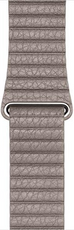 Oryginalny Pasek Apple Watch  Leather Loop Smoke Gray 42MM / M w zaplombowanym opakowaniu