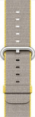 Oryginalny Pasek Apple Watch Nylon Yellow / L.Gray 38mm w zaplombowanym opakowaniu