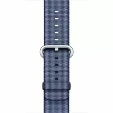 Oryginalny Pasek Apple Watch Woven Nylon Midnight Blue 42mm w zaplombowanym opakowaniu