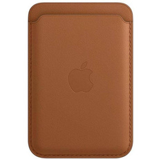 Oryginalny Portfel Apple Iphone Leather Wallet Saddle Brown