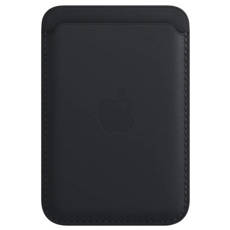 Oryginalny Portfel Apple iPhone Leather Wallet Midnight z MagSafe