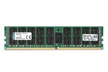 Pamięć RAM KINGSTON 16GB DDR4 2133MHz PC4-2133P-RA0-11 REG ECC RDIMM KVR21R15D4/16