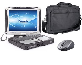 Panasonic Toughbook CF-19 MK4 i5-540UM 4GB 120GB SSD 1024x768 Klasa B + Rysik + Torba + Mysz 
