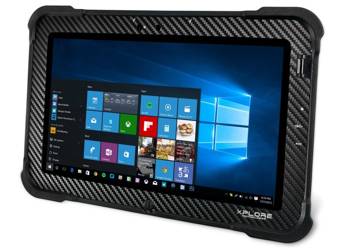 Pancerny Tablet Xplore Xslate B10 IX101B2 i5-5350U 8GB 256GB SSD LTE Klasa A słaba bateria Windows 10 Home 