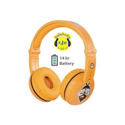 Słuchawki z mikrofonem BuddyPhones Play Yellow Bluetooth dla dzieci 75/85/94dB