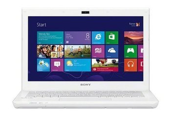 Sony Vaio SVS1312G3EW Biały i3-3110M 8GB 120GB SSD 1366x768 nVidia GeForce GT 640M Brak bat. Klasa B Windows 10 Home
