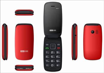 Telefon MaxCom MM 817 czerwony