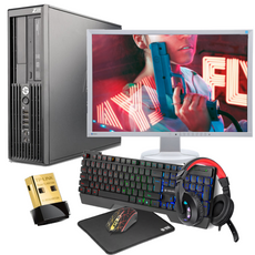 Zestaw Dla Gracza HP SFF 16GB 240GB SSD Grafika Radeon R7 2GB Windows 10 Home + WIFI + Monitor EIZO 24" IPS + zestaw dla gracza Tracer MAMOOTH + okablowanie