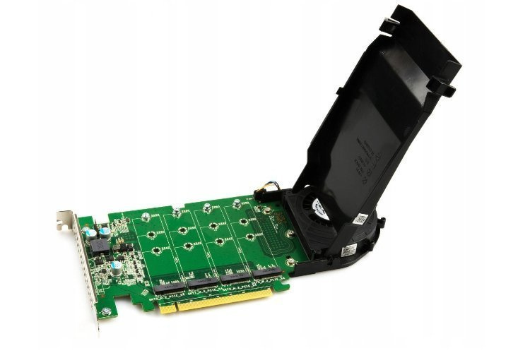 Karta Dell UltraSpeed Drive Quad Adapter PCIe 06N9RH 4x NVMe M.2 PCIe