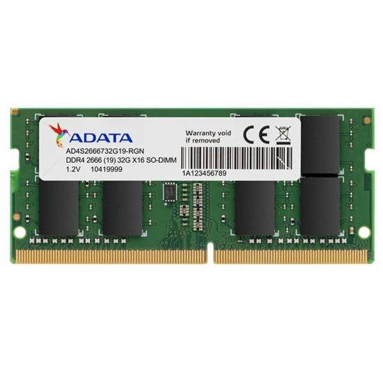 A-DATA SODIMM Premier DDR4 2666 SODIMM 16GB CL19