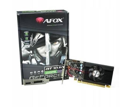 AFOX GEFORCE GT1030 2GB GDDR5 DVI HDMI LOW PROFILE AF1030-2048D5L4
