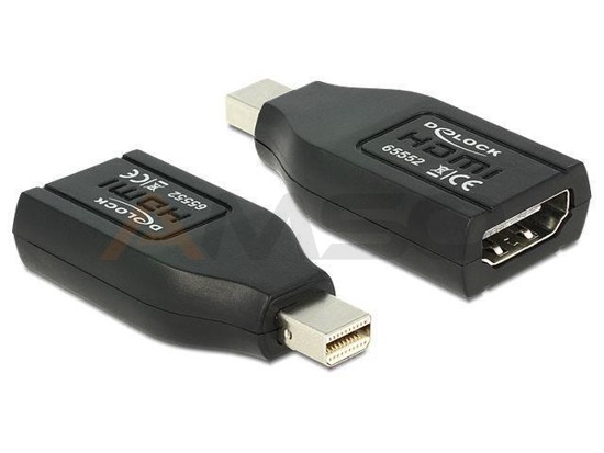 Adapter Delock DisplayPort MINI -> HDMI black