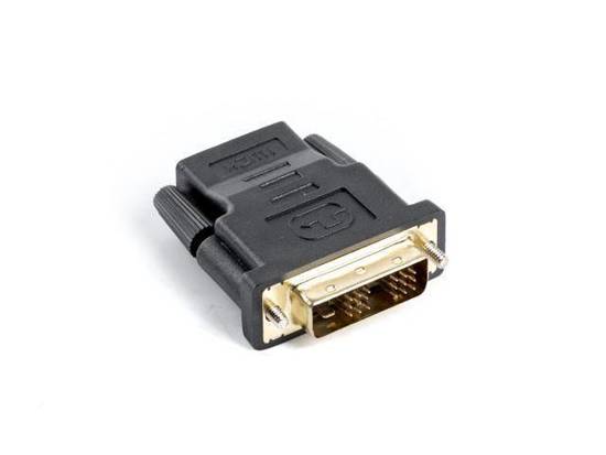 Adapter Lanberg AD-0013-BK HDMI (F) -> DVI-D (M)(18+1) Single Link