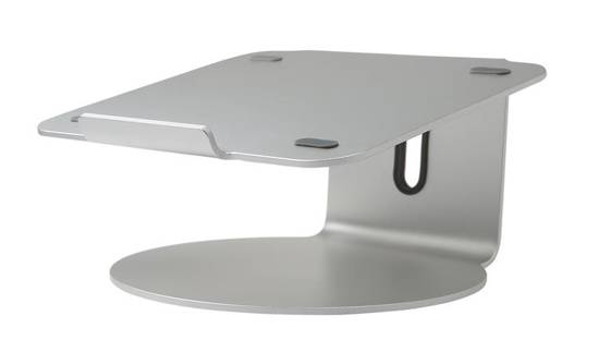 Aluminiowa podstawka pod laptopa POUT Eyes 4 w kolorze srebrnym