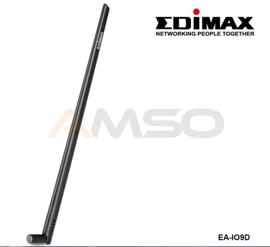 Antena Edimax EA-IO9D WiFi 9dBi dookólna RP-SMA Wewnętrzna