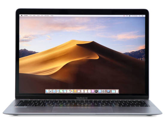Apple MacBook Air A1932 2019r. Space Gray 13.3" i5-8210Y 16GB 256GB SSD 2560x1600 Klasa A MacOS Big Sur