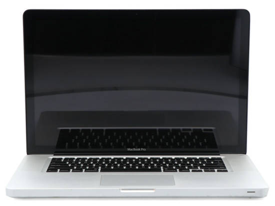 Apple MacBook Pro A1286 Intel Core 2 Duo P8600 4GB 120GB SSD 1440x900 nVidia GeForce 9600M GT Klasa A MacOS High Sierra