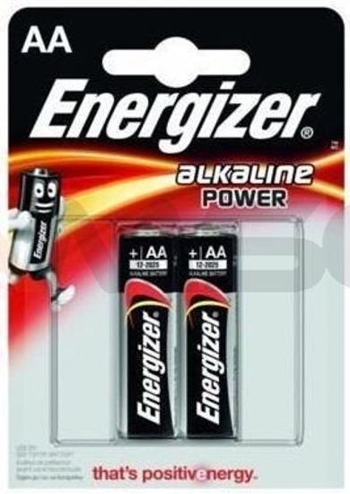 Bateria Energizer Alkaline Power Alkaliczna AA LR6 E91 2 szt. blister