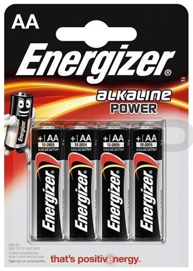 Bateria Energizer Alkaline Power Alkaliczna AA LR6 E91 4 szt. blister