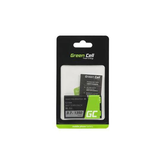 Bateria Green Cell BL-5J do telefonu Nokia Asha 302 Lumia 520 5800 5230 302