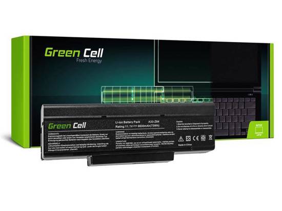 Bateria Green Cell BTY-M66 M660NBAT-6 do Asus A9 X56 X56K Z53 Z53J Z53S PC CLUB EnPower ENP 630