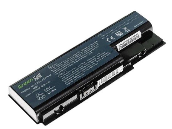 Bateria Green Cell PRO do Acer AS07B31 6 Cell 11,1V