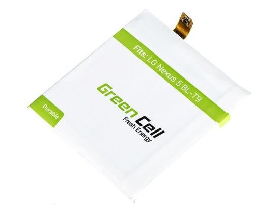 Bateria Green Cell do LG Nexus 5 BL-T9 2050mAh 3,8V