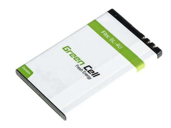 Bateria Green Cell do Nokia BL-4U BL4U 1000mAh 3,7V